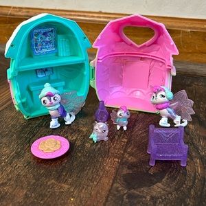Hatchimal ice skating set